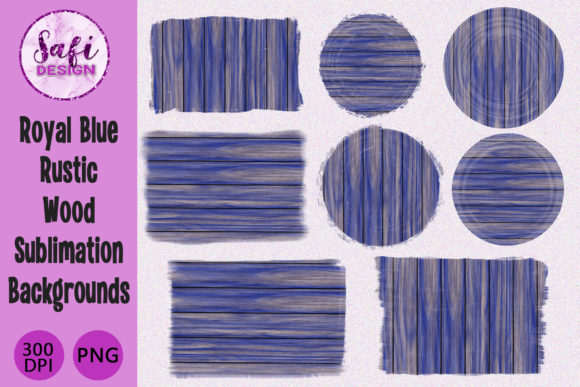 Download Royal Blue Wood Sublimation Backgrounds - Premium Bundle