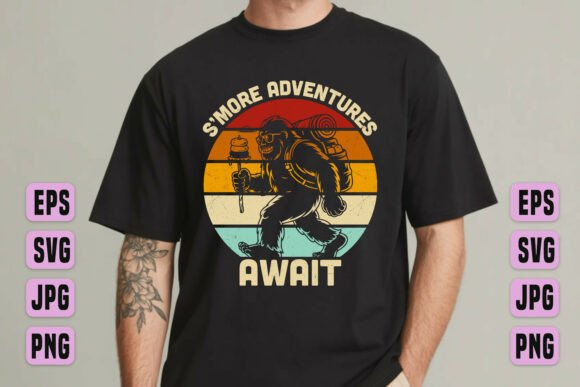 Download S'more Adventures Camping Graphic - Premium Resources