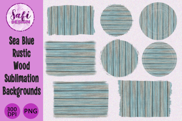 Download Sea Blue Wood Sublimation Backgrounds - Premium Resources