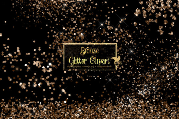 Download Bronze Glitter Clipart - Bronze Collection