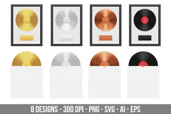 Download Gold, Silver and Bronze Vinyl Record - Bronze Collection